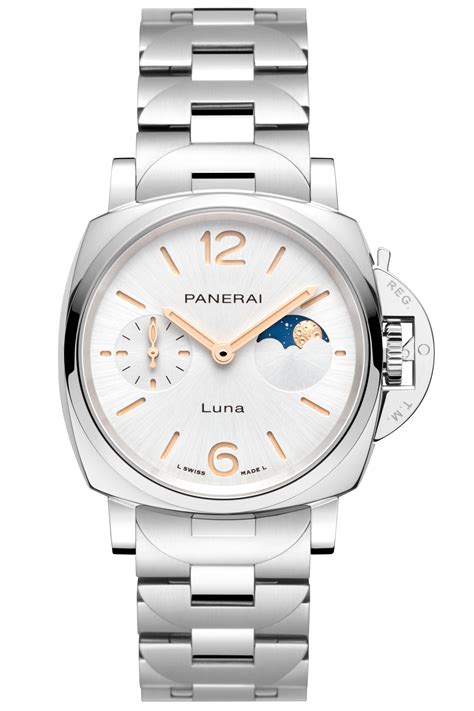 panerai automatic stainless steel back water resistant|panerai luminor cases.